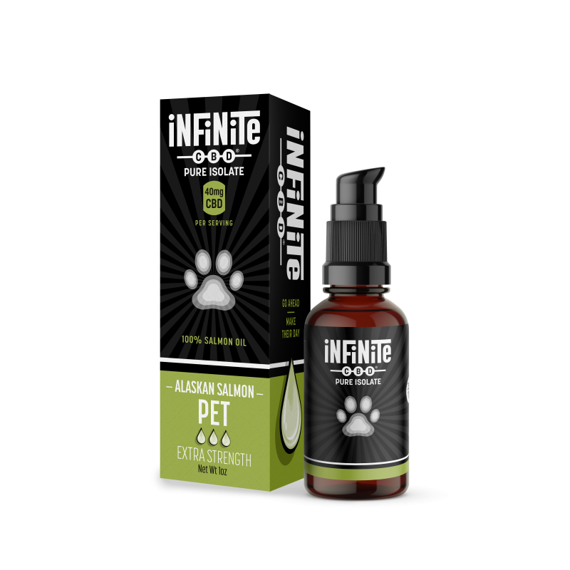 Pet CBD Tincture Wild Salmon Oil