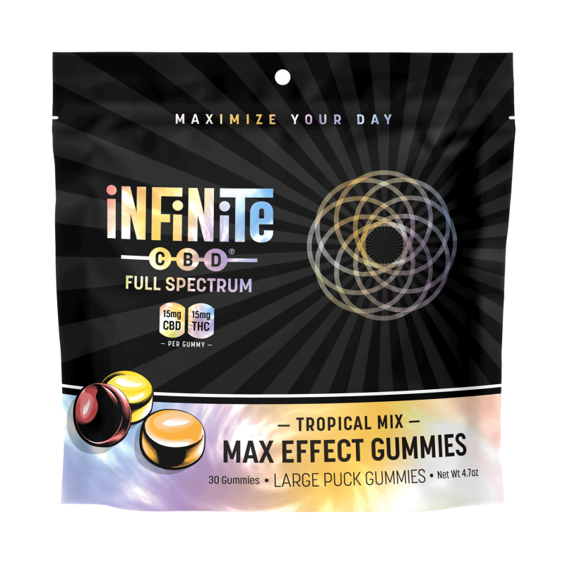 15mg Max Effect CBD + THC Gummies