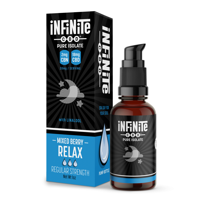 Relax CBD Tincture Pure Isolate